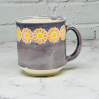 Lavender with Peach Flowers Mug 1