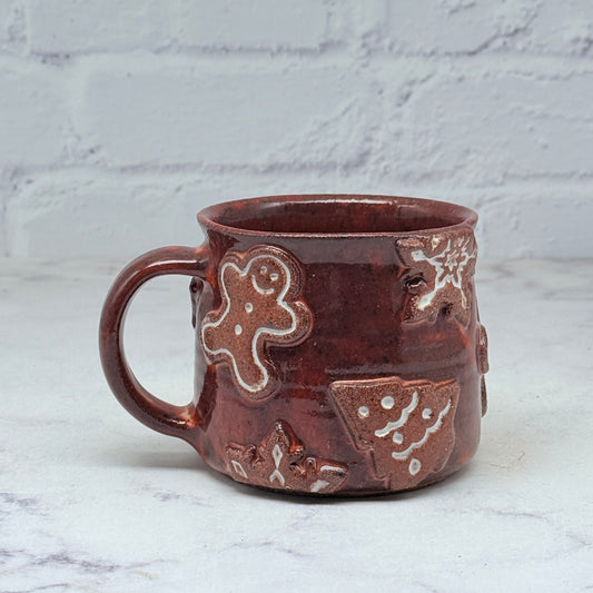 3-D Gingerbread Small Mug 1