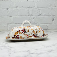 Fall Foliage Butter Dish