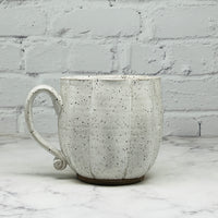 Speckled White Pumpkin Mug 3