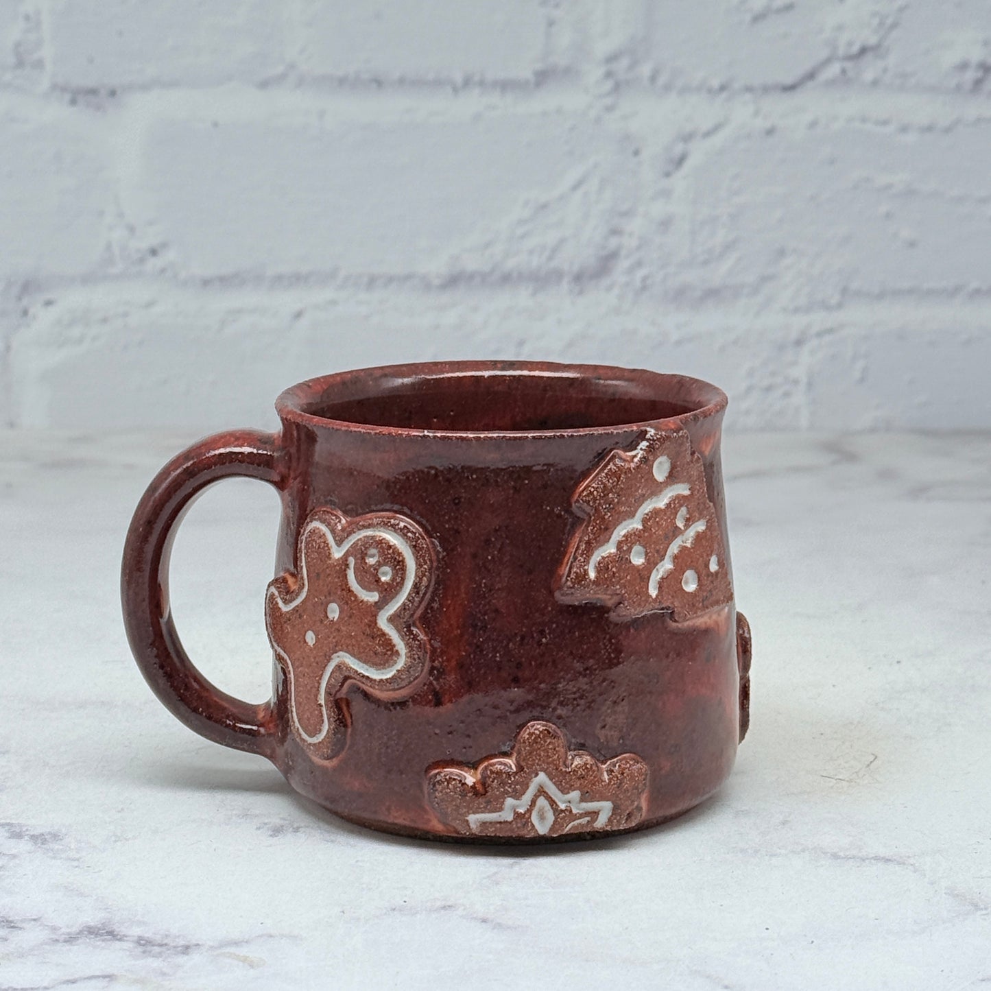 3-D Gingerbread Small Mug 5