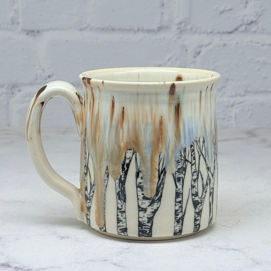 Cream with Birch Mug 2
