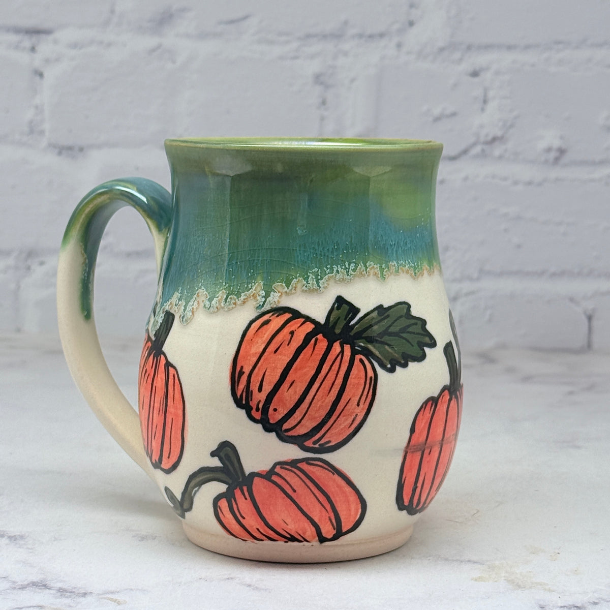 Pumpkins Watercolor Mug 1