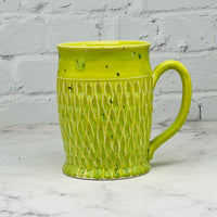 Green with Red Heart Mug 3