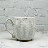 Speckled White Pumpkin Mug 2