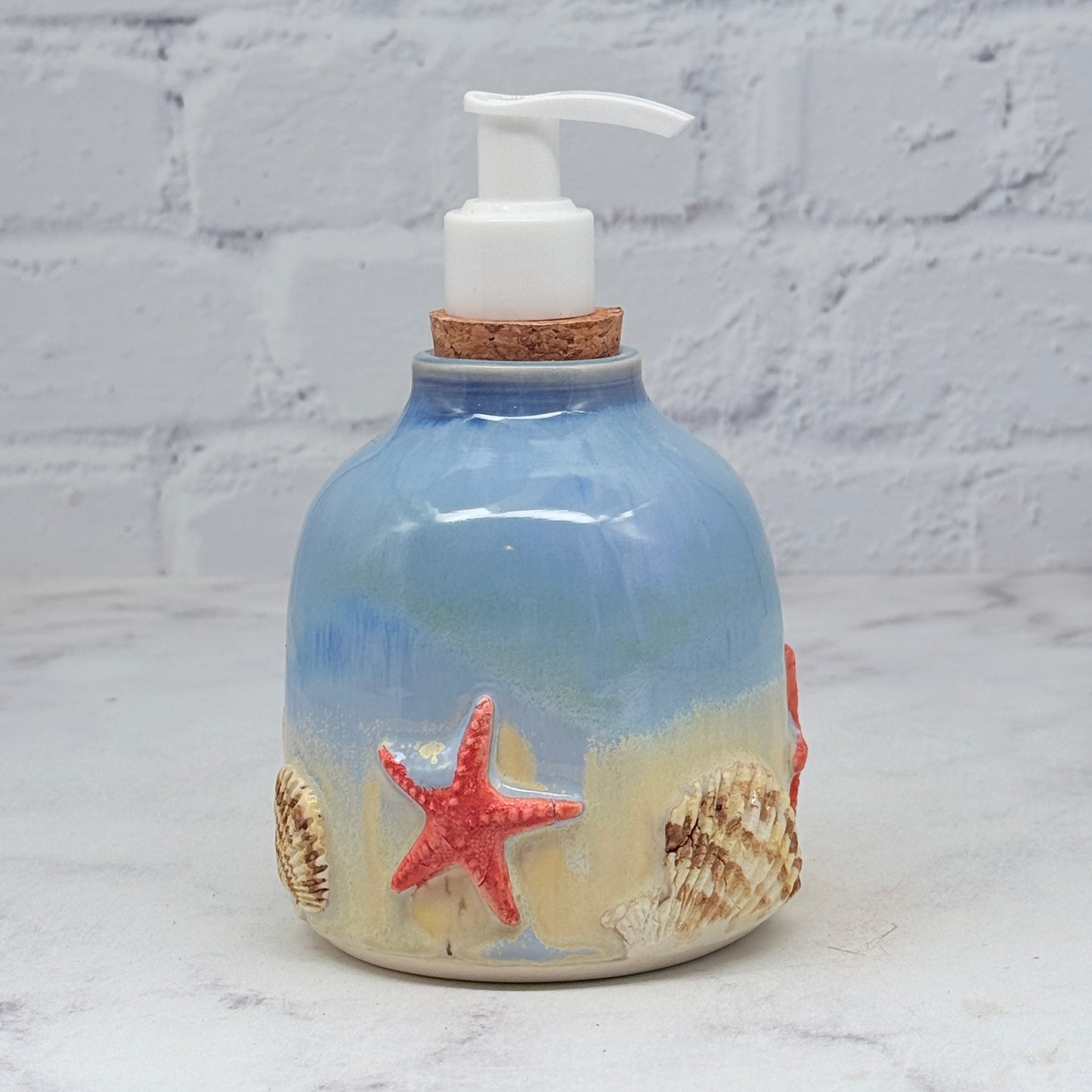 3-D Seashells Soap Dispenser 2