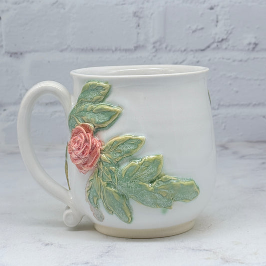 3-D Pink Roses Mug 2