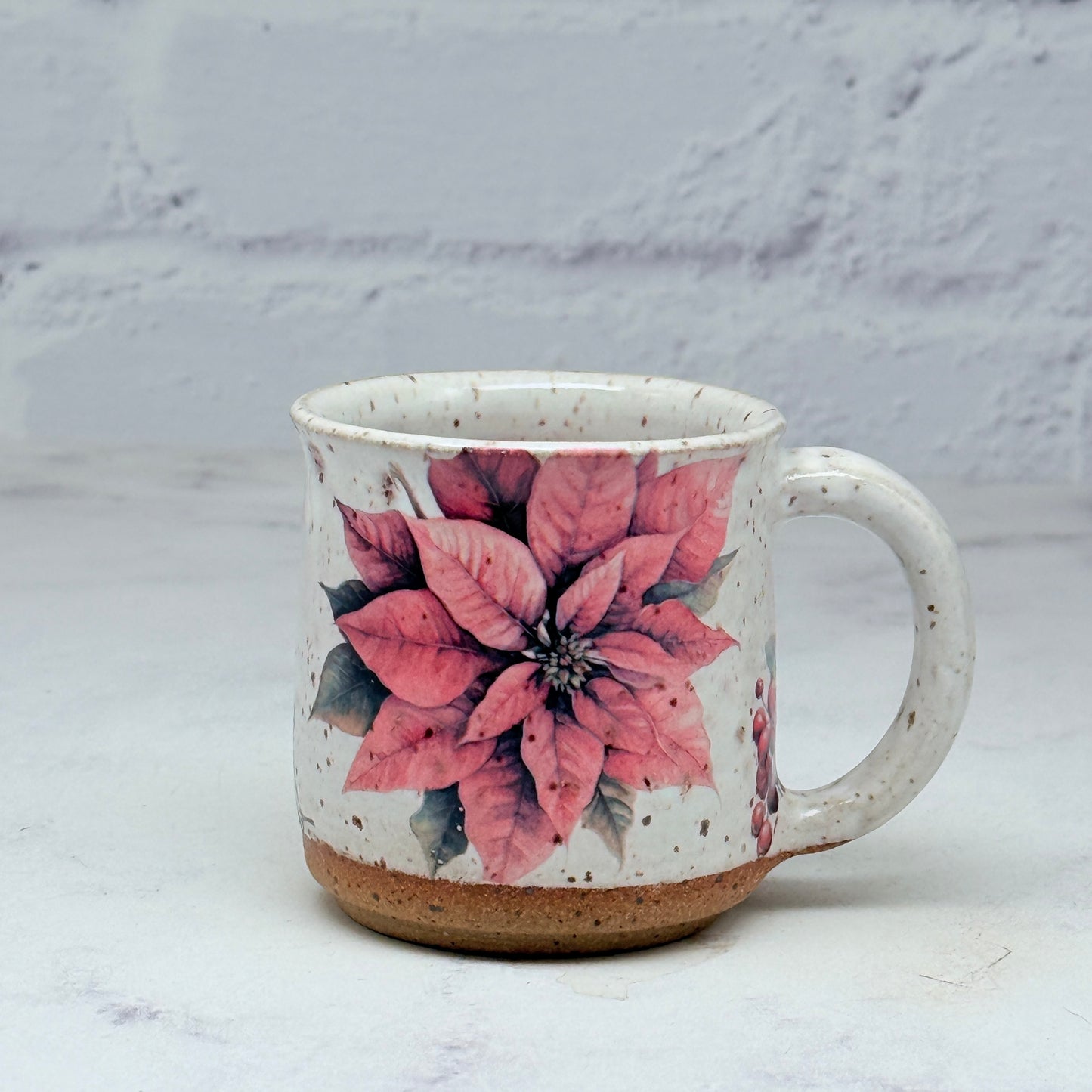 Poinsettia Espresso Mug