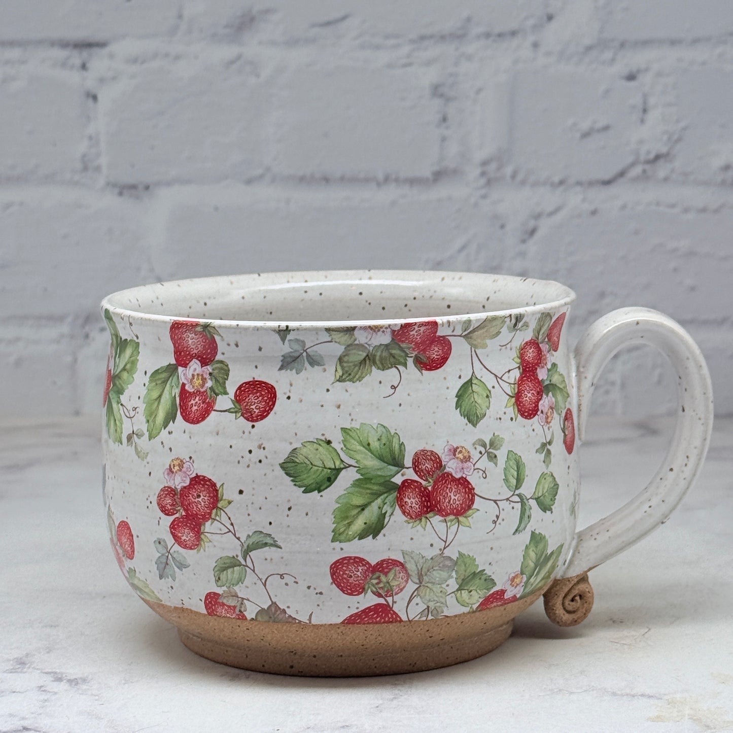 Strawberries Cafe Mug 2