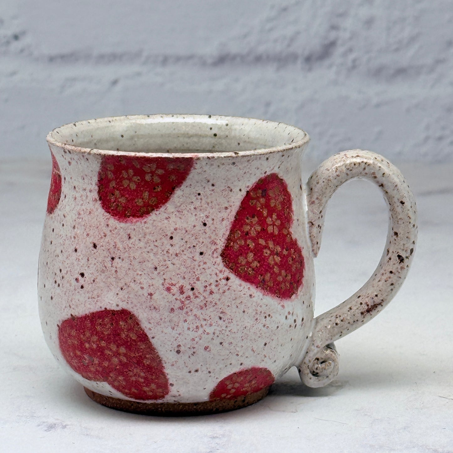 Red Hearts Espresso Mug 2