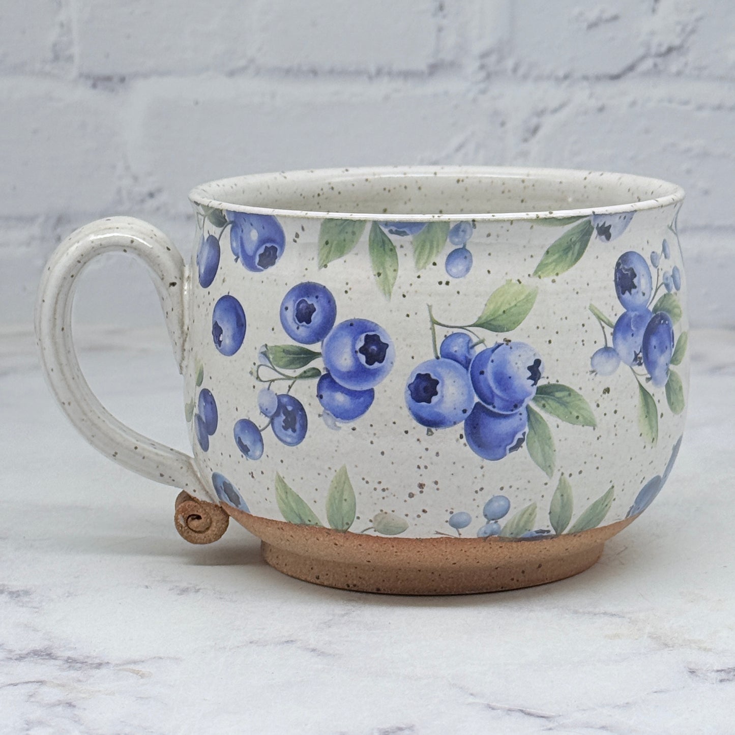 Blueberries Cafe Mug
