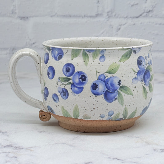 Blueberries Cafe Mug