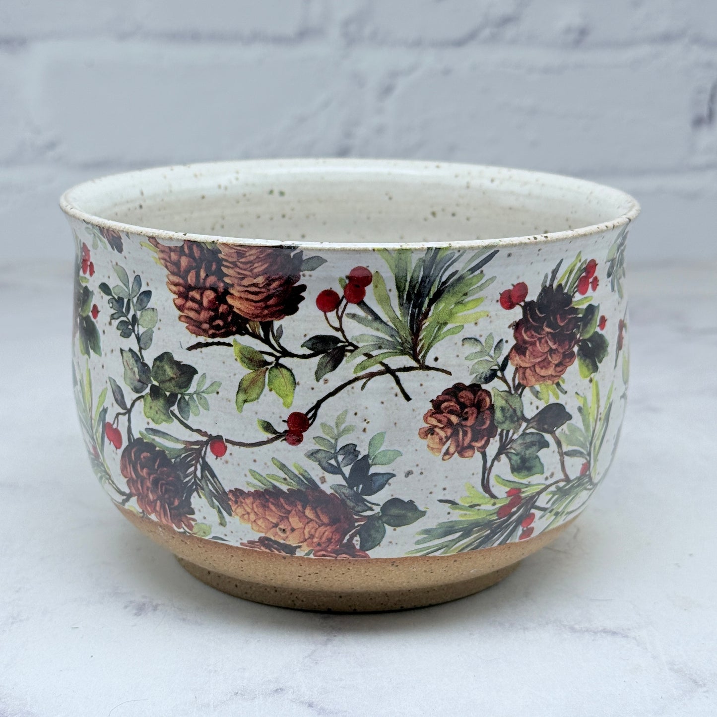 Pine Branches Small Bowl