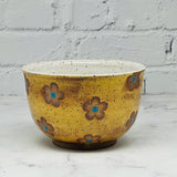 Gold with Daisies Small Bowl