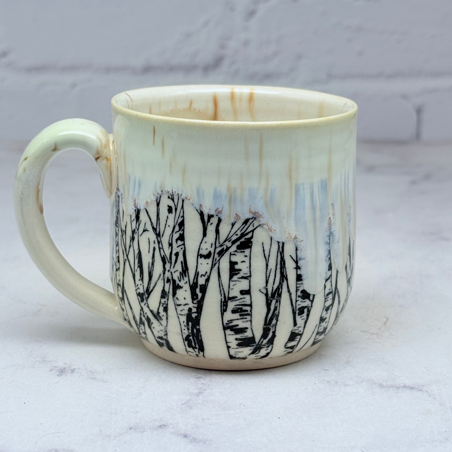 Cream with Birch Teacup 2