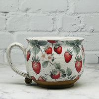 Strawberries Cafe Mug 1