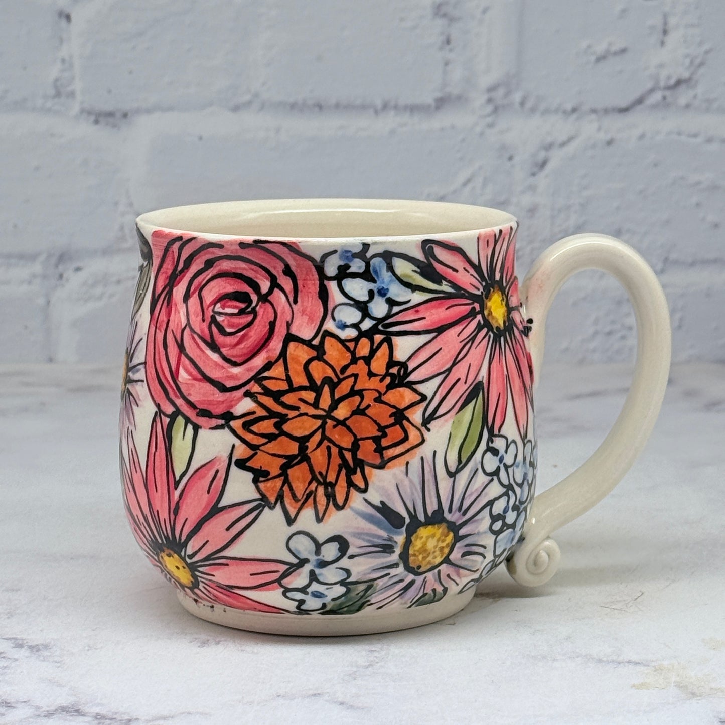 Wildflower Watercolor Mug 2