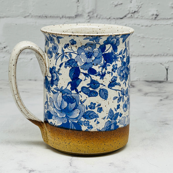 Blue Flowers Mug 2