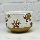 Speckled White Snowflake Small Bowl 2