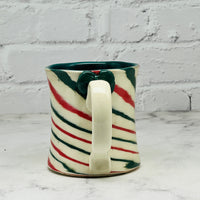 Teal Bow Marbled Mug 2