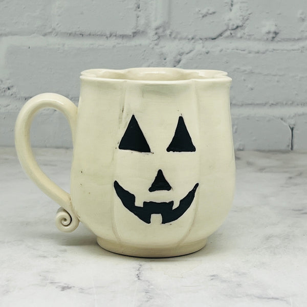 October White Jack-o-Lantern Mug Preorder