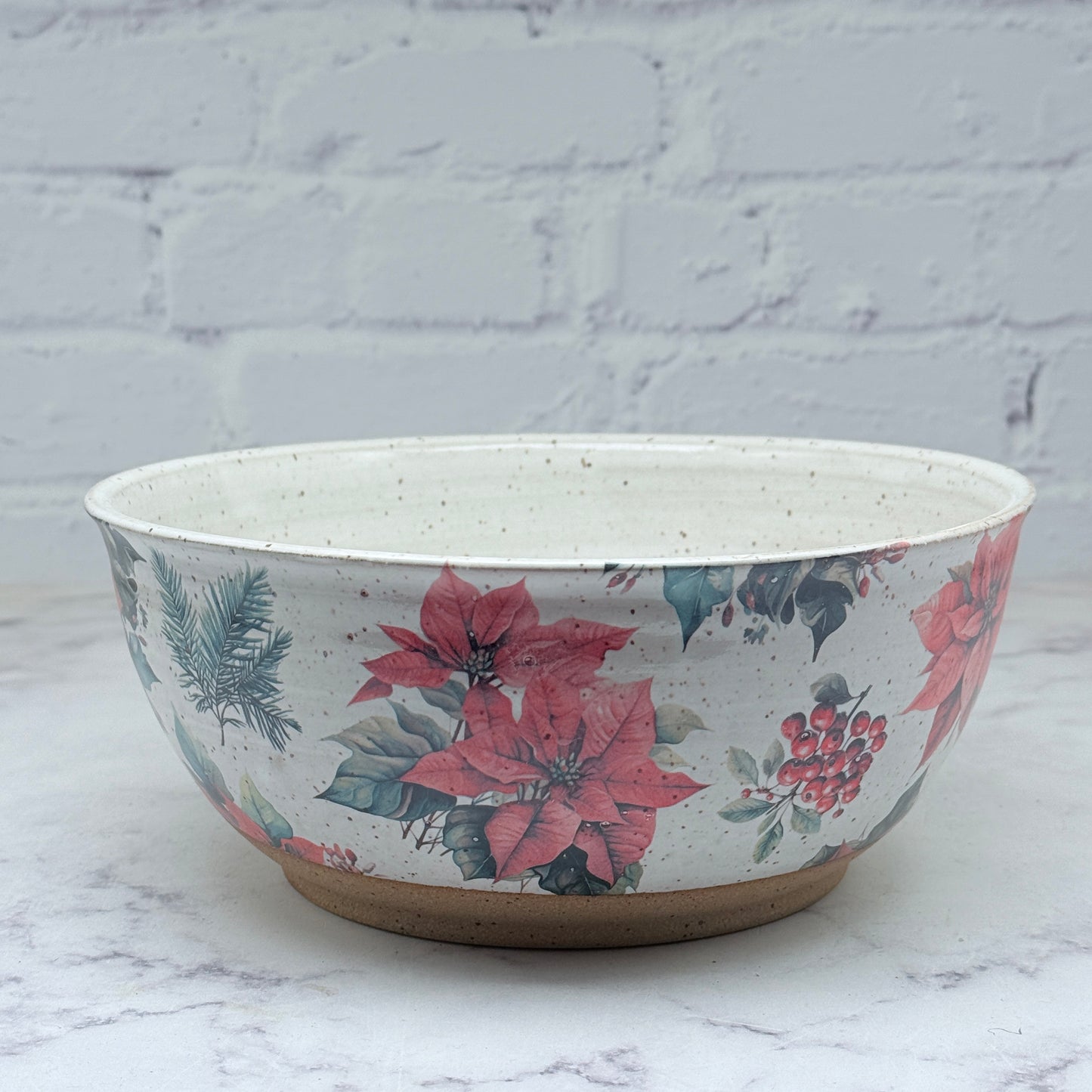 Poinsettia Large Bowl