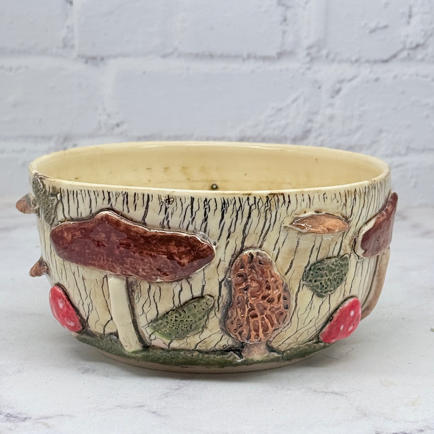 3-D Mushrooms Bowl 1