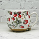 February Preorder Strawberries Cafe Mug