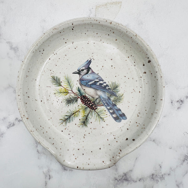 Bluejay Spoon Rest