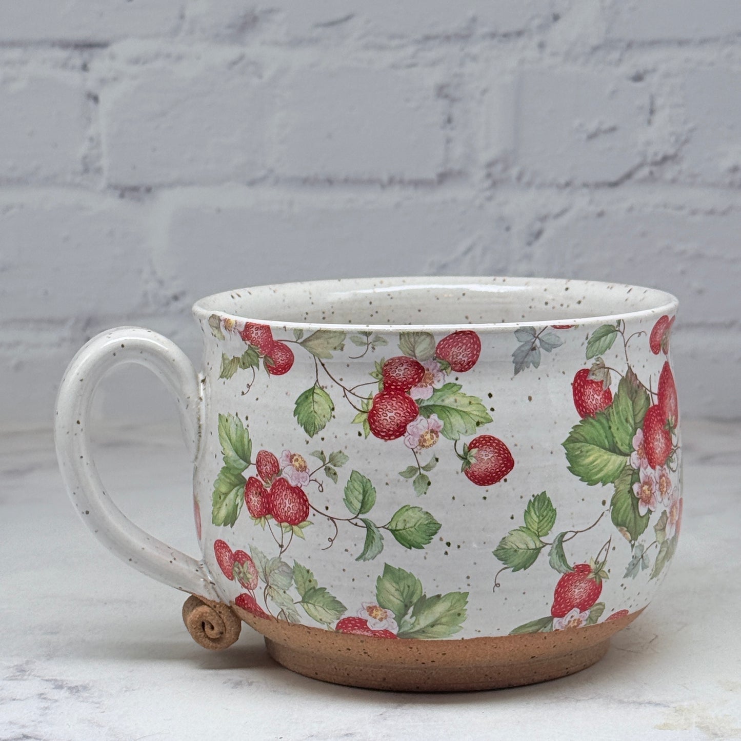 Strawberries Cafe Mug 2