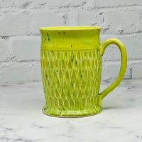 Green with Red Heart Mug 1