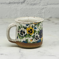Pansies Espresso Mug 1
