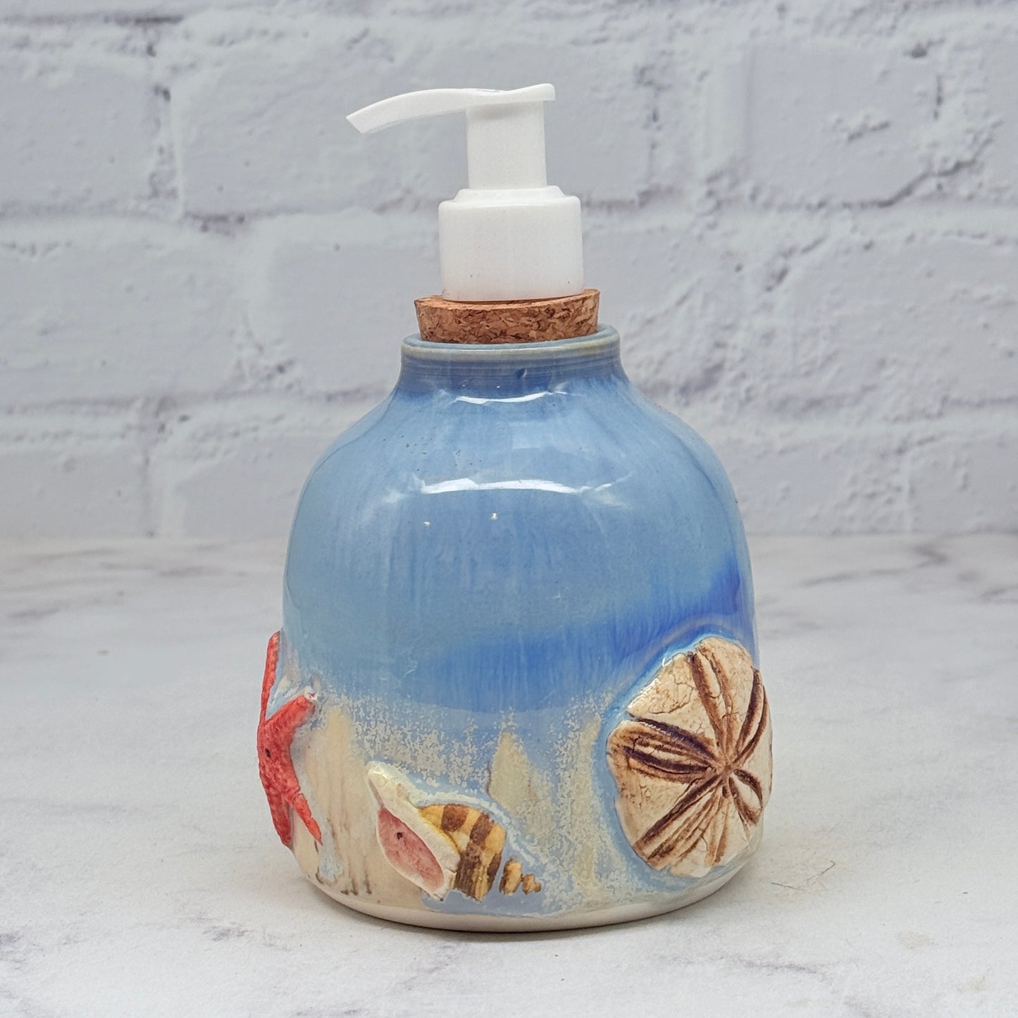 3-D Seashells Soap Dispenser 2