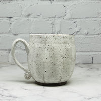 Speckled White Pumpkin Mug 1