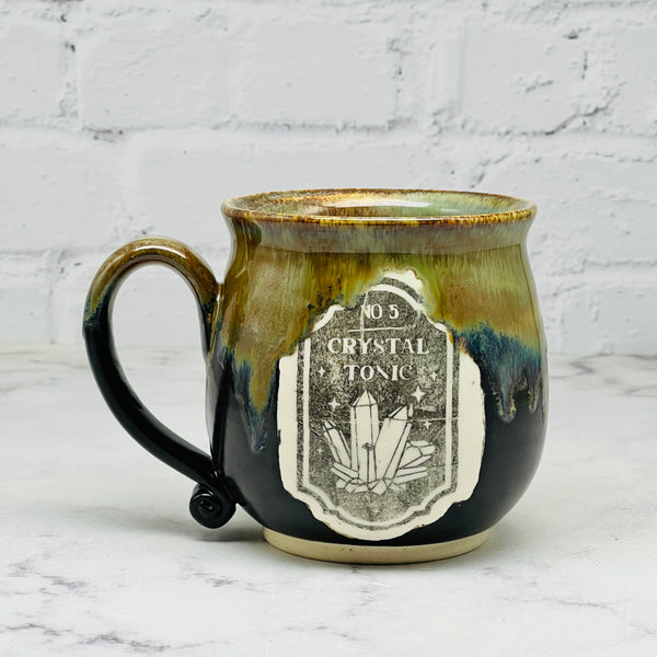 Brown Crystal Tonic Mug