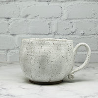 Speckled White Pumpkin Cafe Mug