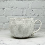 Speckled White Pumpkin Cafe Mug