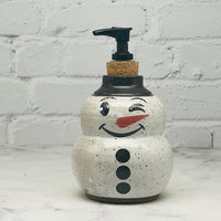 Snowman Soap Dispenser 1