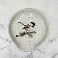 Chickadee Spoon Rest