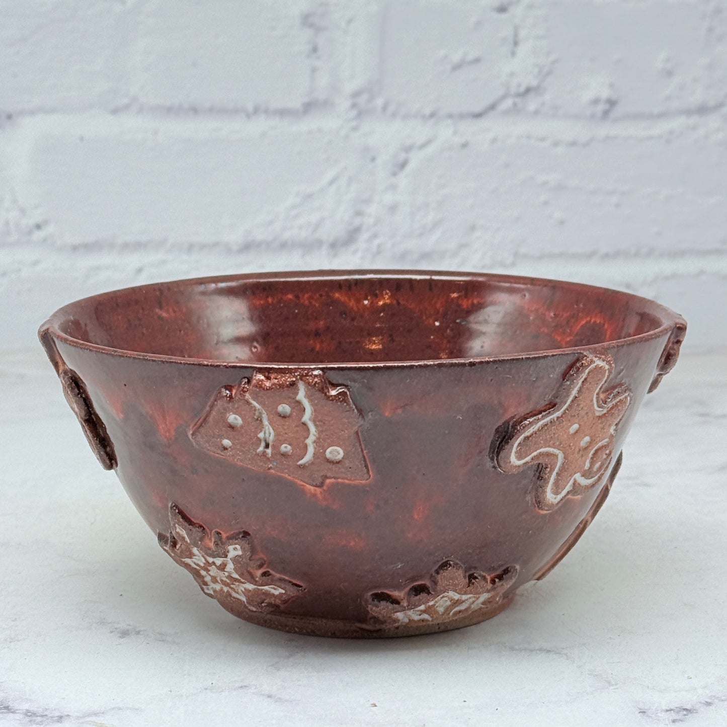 3-D Gingerbread Small Bowl 2