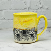 Yellow with Sunflowers Mug 1