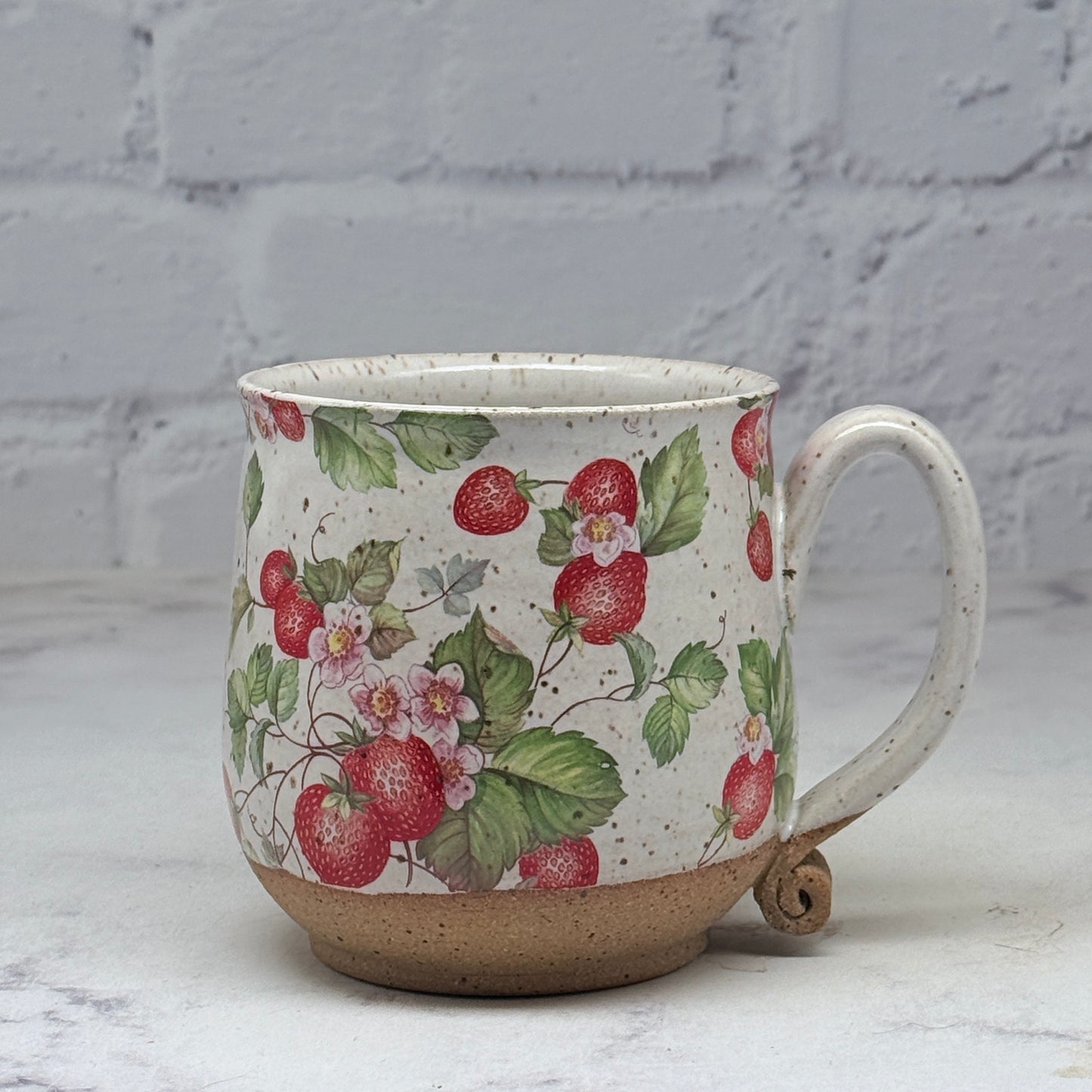 Strawberries Teacup 2