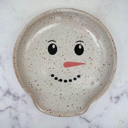 Snowman Spoon Rest 3