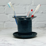 Blue Toothbrush Holder