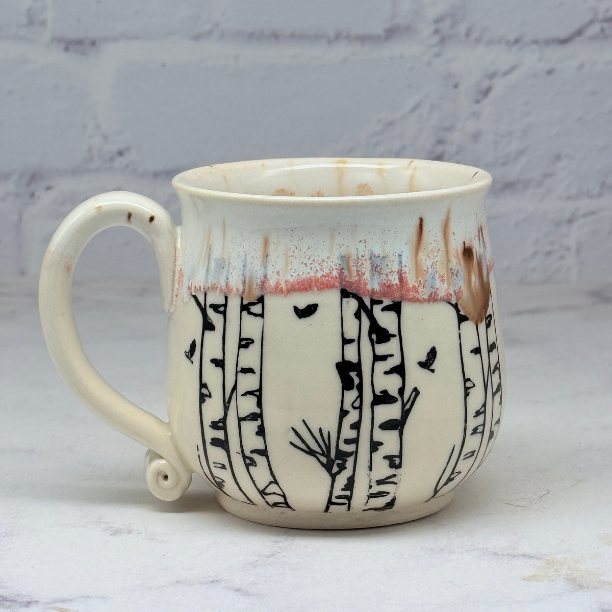Cream with Birch Teacup 1