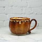 Rust Pumpkin Cafe Mug 3