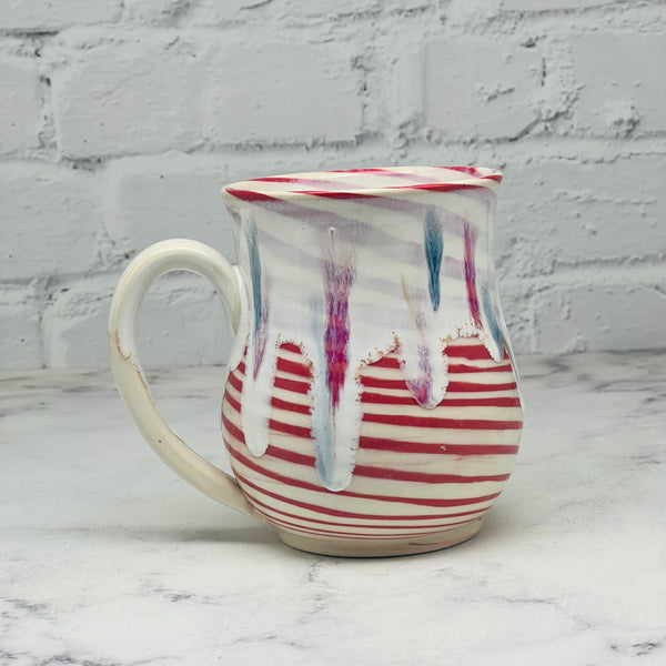 Creamy Peppermint Marbled Mug 3