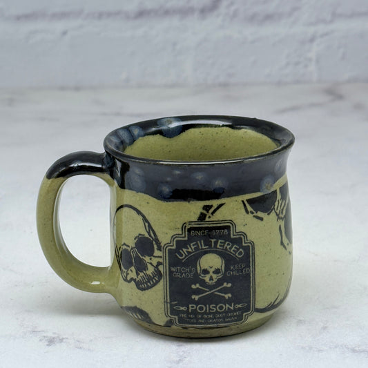 Black& Green Halloween Espresso Mug 2