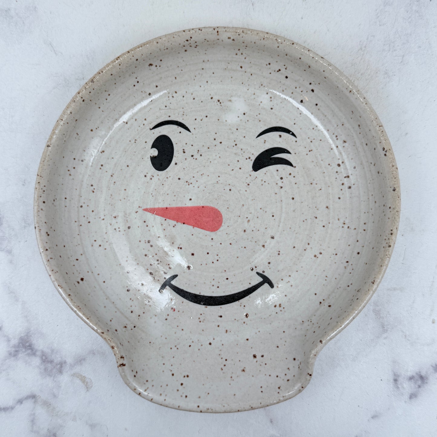 Snowman Spoon Rest 1