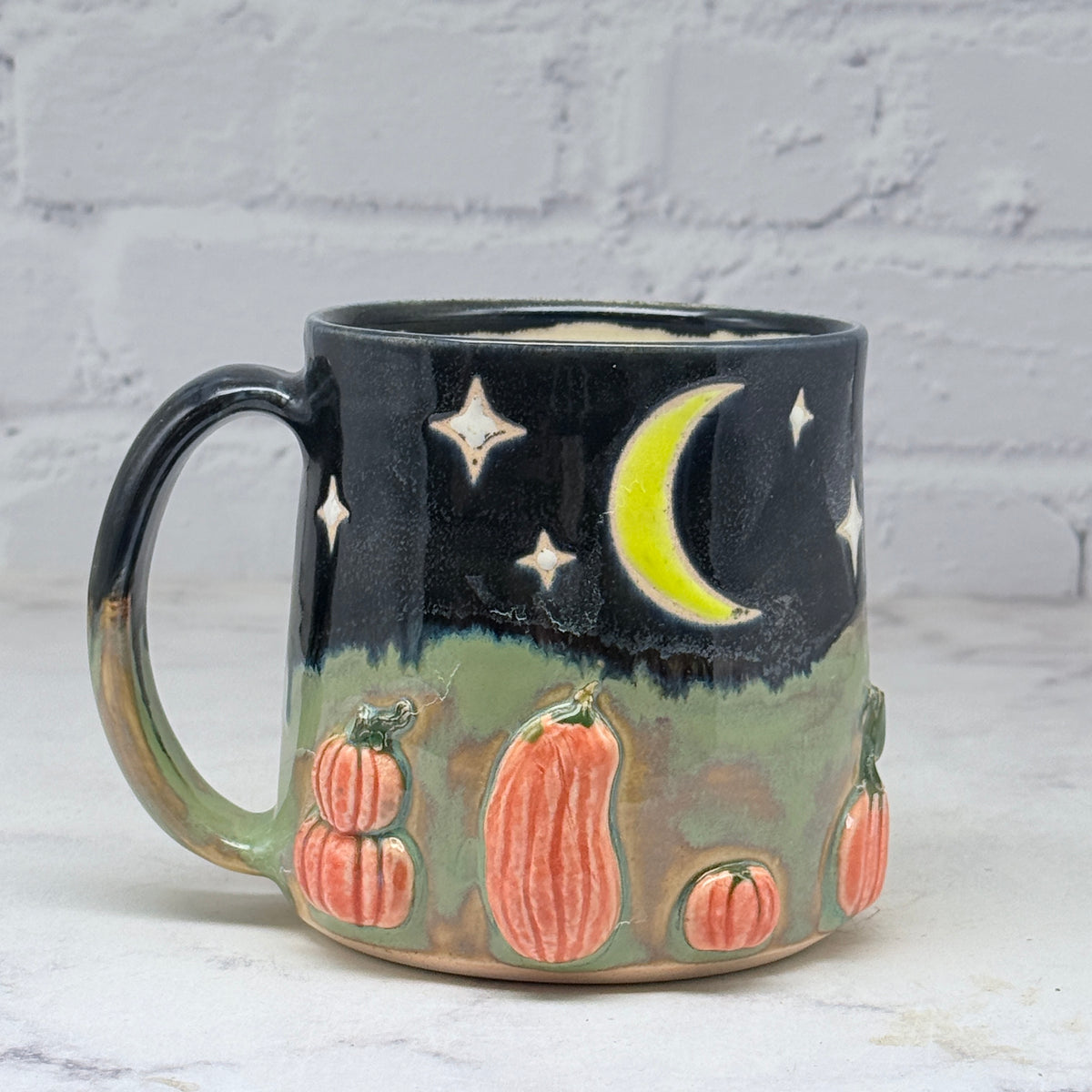 3-D Pumpkins Mug 4